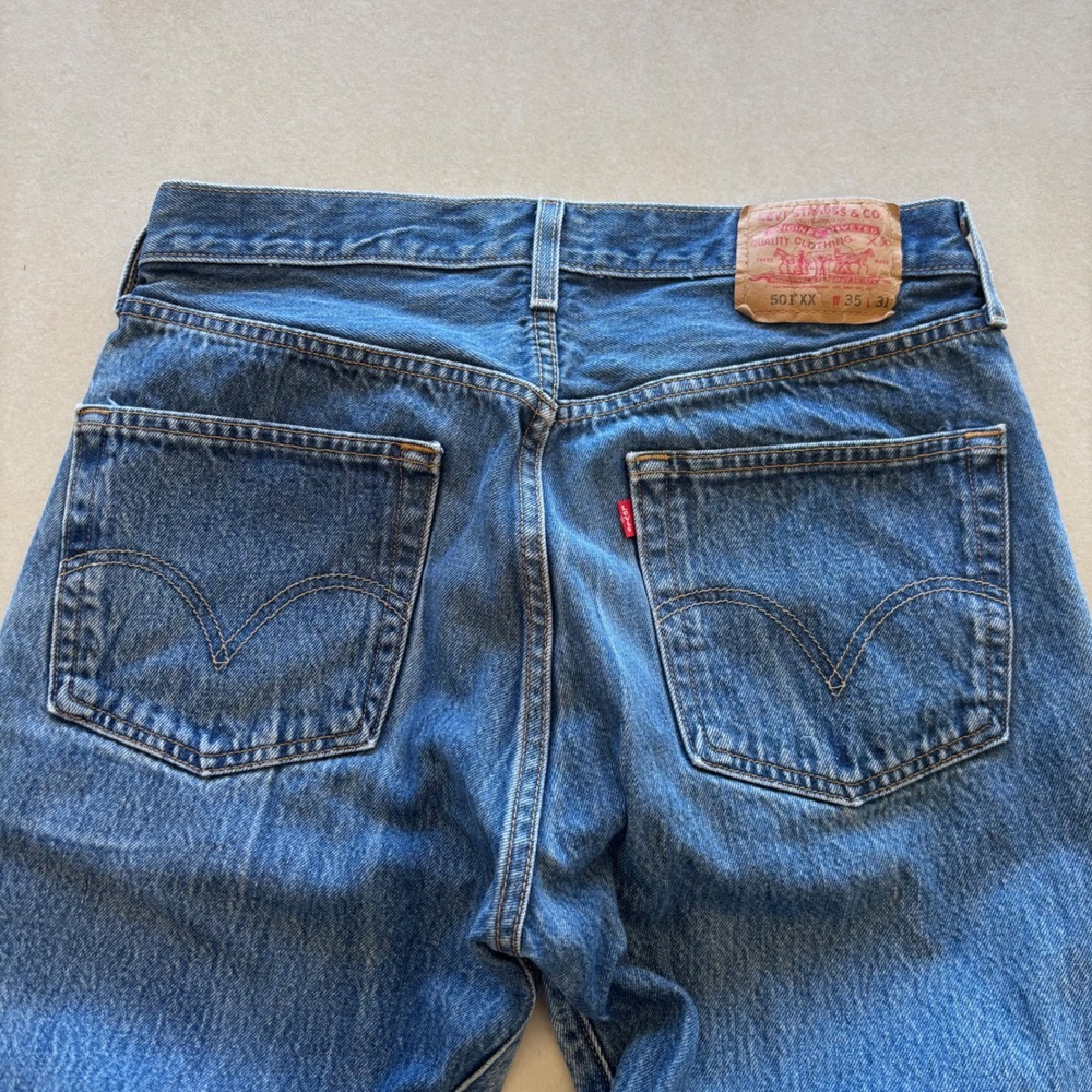 Vintage 90s Levi's 501XX Faded‎ Jeans